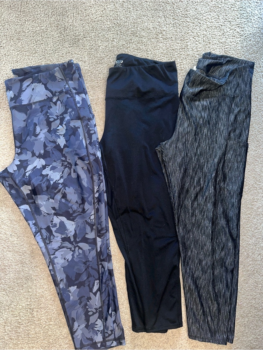 3 Pair Women’s High-Waist Leggings